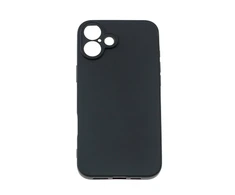 Hurtel Soft Apple iPhone 16 – dėklas telefonui juodos spalvos