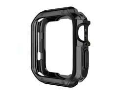 Hurtel Soft Strong Watch dėklas skirtas Apple Watch 42 mm (Series 10) – juodos spalvos