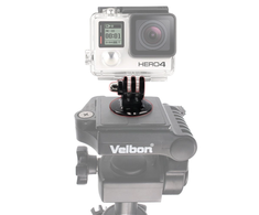 Hurtel Sports Camera Mount with GoPro Tripod Mount – juodos spalvos