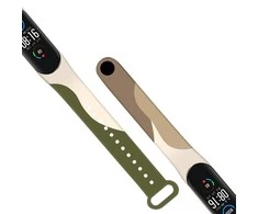 Dėklas Išmaniosios apyrankės Xiaomi Mi Band 5/6 silikoninis Hurtel dirželis