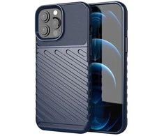 Hurtel Thunder dėklas skirtas iPhone 13 Pro Max, mėlynas