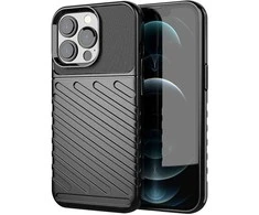 Hurtel Thunder dėklas skirtas iPhone 13 Pro, juodas