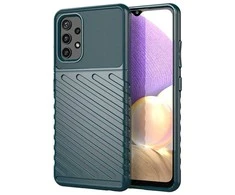 Hurtel Thunder dėklas skirtas Samsung Galaxy A72 4G, žalias