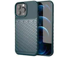 Hurtel Thunder dėklas skirtas iPhone 13 Pro Max, žalias