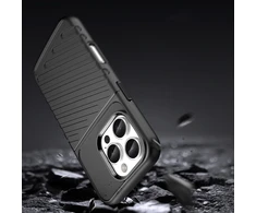 Hurtel Thunder Apple iPhone 16 Pro Max silikoninis – dėklas telefonui juodos spalvos