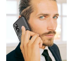 Hurtel Thunder Xiaomi Poco M4 5G silikoninis armor dėklas telefonui juodos spalvos