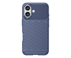 Hurtel Thunder Apple iPhone 16 silikoninis – dėklas telefonui mėlynos spalvos