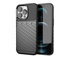 Hurtel Thunder dėklas skirtas iPhone 13 Pro, juodas