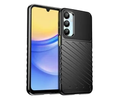 Hurtel Thunder Samsung Galaxy A26 Silicone Armored Cover – dėklas telefonui juodos spalvos
