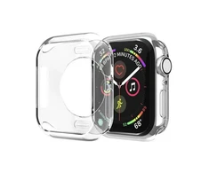 Hurtel Ultra skaidrus Watch dėklas skirtas Apple Watch 45mm (Series 7/8/9) – skaidrus