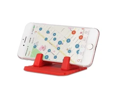 Hurtel Universal car holder silicone phone stand nano pad juodos spalvos
