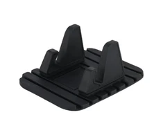 Hurtel Universal car holder silicone phone stand nano pad juodos spalvos