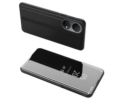 Hurtel Clear View dėklas skirtas Honor X7 / Honor Play 30 Plus, juodas