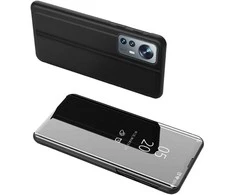 Hurtel Clear View dėklas skirtas Xiaomi 12 Lite, juodas