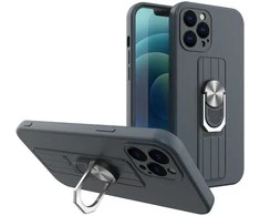 Hurtel Ring silikoninis dėklas skirtas Xiaomi Poco X4 Pro 5G, mėlynas