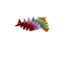Hurtel Fish-shaped headphone cable wrap – juodos spalvos