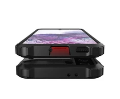 Hurtel Hybrid Armor dėklas skirtas Samsung Galaxy S22+ (S22 Plus), juodas
