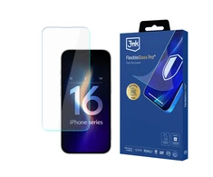 3MK „FlexibleGlass“ hibridinis stiklinis sijonas „Apple“ ir „iPhone 16 Pro Max“ telefonams