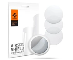 „Spigen AirSkin Shield HD“ 4 vnt. pakuotė, skaidri – „Apple AirTag“