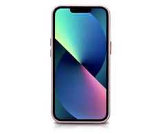 iCarer Litchi Premium Leather Apple iPhone 14 Plus Magnetic Leather with MagSafe dėklas telefonui rožinės spalvos (WMI14220711-PK)