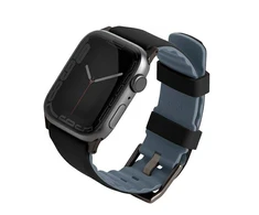 Uniq Išmaniojo laikrodžio Apple 4/5/6/7/8/SE dirželis, Juodos spalvos, 38/40/41mm