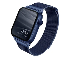 Išmaniojo laikrodžio Apple 4/5/6/SE metalinis dirželis, Mėlynos spalvos, 40mm