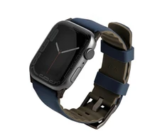 Uniq Išmaniojo laikrodžio Apple Watch 4/5/6/7/8/SE/ULTRA magnetinis/dvipusis dirželis, Mėlynos spalvos, 44/45/49mm