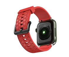 Hurtel Išmaniojo laikrodžio Apple 7/SE dirželis, Raudonos spalvos, 38/40/41mm