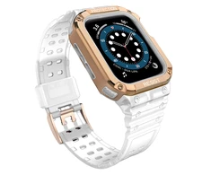 Išmaniojo laikrodžio Apple SE/7 silikoninis Hurtel dirželis, 42/44/45 mm