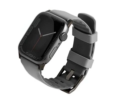Uniq Išmaniojo laikrodžio Apple Watch 4/5/6/7/8/SE magnetinis/dvipusis dirželis, Pilkos spalvos, 38/40/41mm