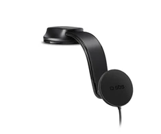 Telefono lakiklis su belaidžiu įkrovimu SBS TESUPPMAG15W2115W compatible with MagSafe - juodas