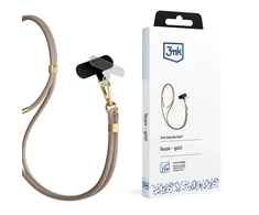 Išmanusis telefonas Lanyard 3mk EasyClip Elite - rusvai gelsvas