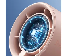 Jisulife rankinis ventiliatorius Pro1 FA53 (ABS) nešiojamas USB ventiliatorius – rožinės spalvos