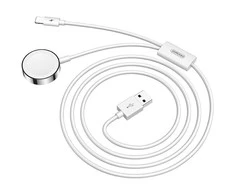 Du viename indukcinis įkroviklis, skirtas Apple Watch / Lightning Joyroom S-IW002S 1.5 m (baltas)