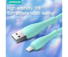 USB kabelis Joyroom (S-2030M8) microUSB (2.4A) 2m žalias