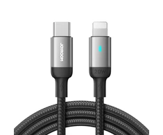 USB kabelis Joyroom S-CL020A10 Type-C iki Lightning 20W 1,2m juodas