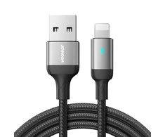 USB kabelis Joyroom S-UL012A10 USB to Lightning 2.4A 1.2m juodas