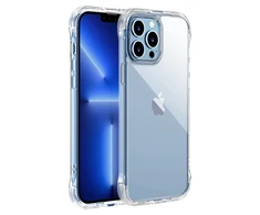 Joyroom Defender Series iPhone 13 Pro rugged housing su stoveliu dėklas telefonui skaidrus (JR-BP955)