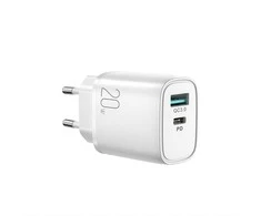 Įkroviklis Joyroom L-QP2011 USB/Type-C PD+QC3.0 20W baltas