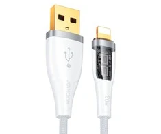 Kabelis prie USB-A / Lightning / 2.4A / 1.2m Joyroom S-UL012A3 (baltas)