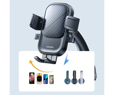 Automobilinis telefono laikiklis Joyroom JR-OK6 (windshield) juodas