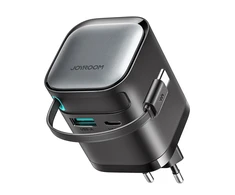Maitinimo įkroviklis su ištraukiamu kabeliu 65W Joyroom TCL02 GaN