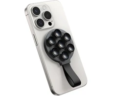 Joyroom JR-ZS393 magnetic phone holder su suction cups – juodos spalvos
