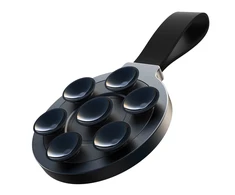 Joyroom JR-ZS393 magnetic phone holder su suction cups – juodos spalvos