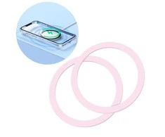 Joyroom set of metal magnetic rings for smartphone 2 pcs. rožinės spalvos (JR-Mag-M3)