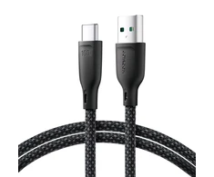 USB kabelis Joyroom (S-A34) type-C (100W 3A) 1m juodas