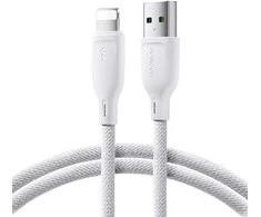 USB kabelis Joyroom (S-A34) lightning (3A) 1m baltas