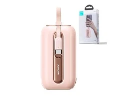 Powerbank Joyroom JR-L012 Spalvingas 10 000 mAh, 22.5 W (rožinis)