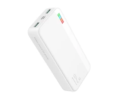 Išorinė baterija Power Bank Joyroom JR-T017 12W 20000mAh balta