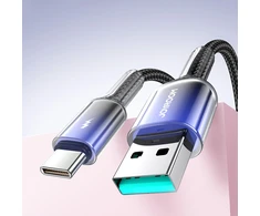 Joyroom USB-A į USB-C kabelis S-A42 3A 1.2m juodos spalvos